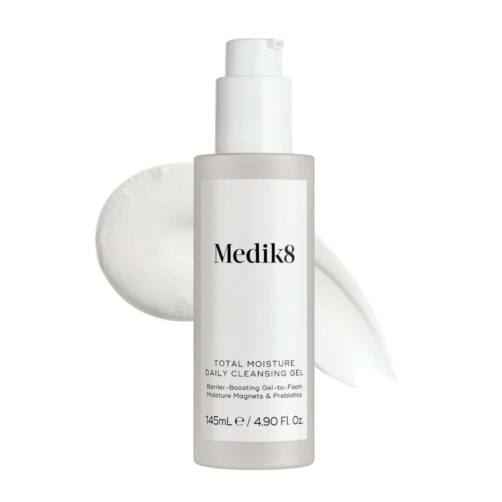 MEDIK8 Total Moisture Daily Cleansing Gel 145ml - Універсальний зволожувальний засіб для вмивання MEDIK8 Total Moisture Daily Cleansing Gel 145ml - Універсальний зволожувальний засіб для вмивання